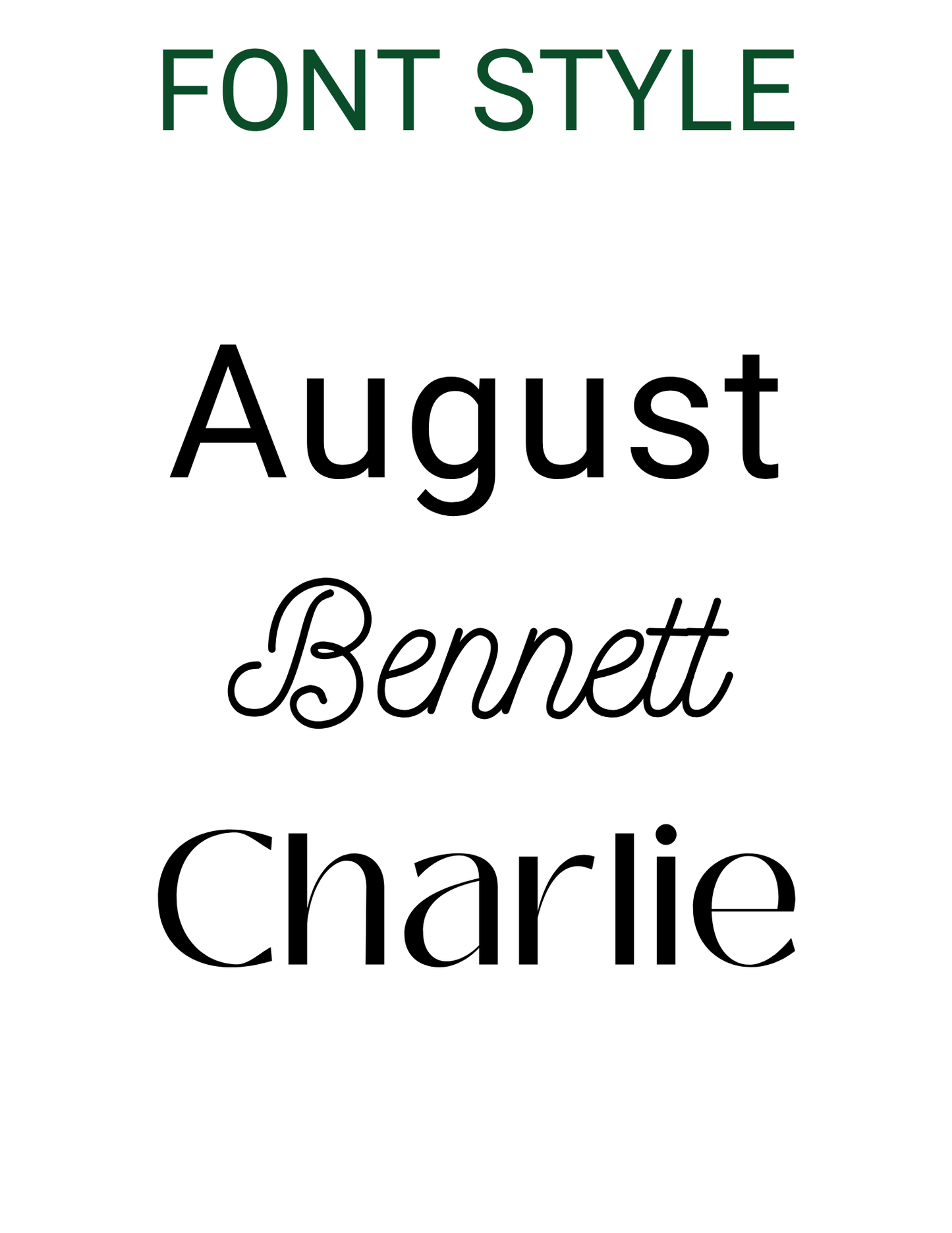 Embroidered Name Knit Sweater